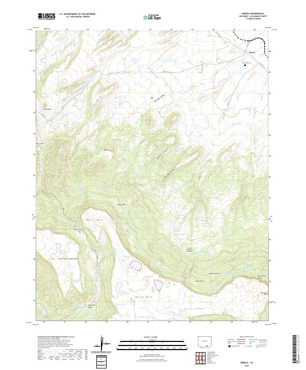 Barela topographic map thumbnail