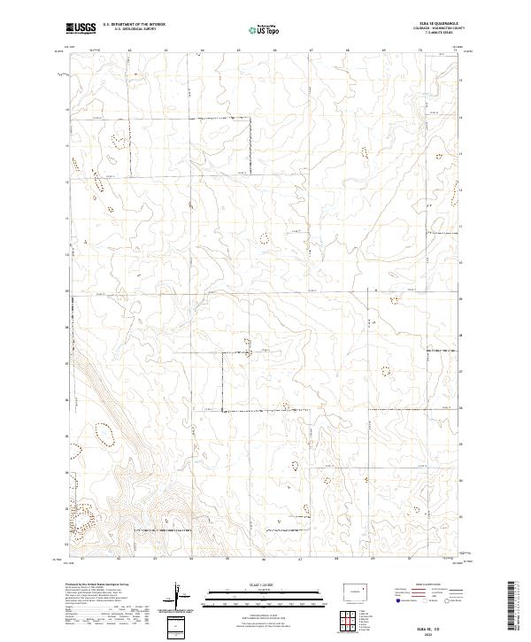 Elba SE topographic map thumbnail