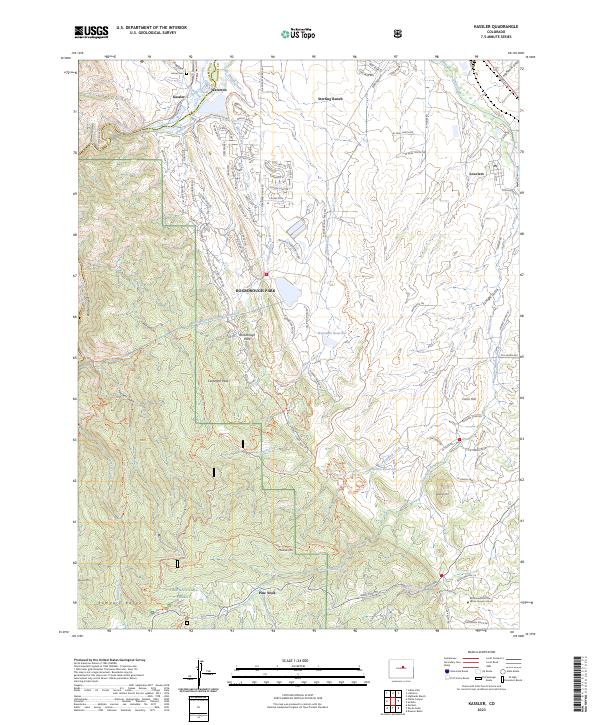 Kassler topographic map thumbnail