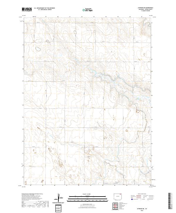 Atwood NE topographic map thumbnail