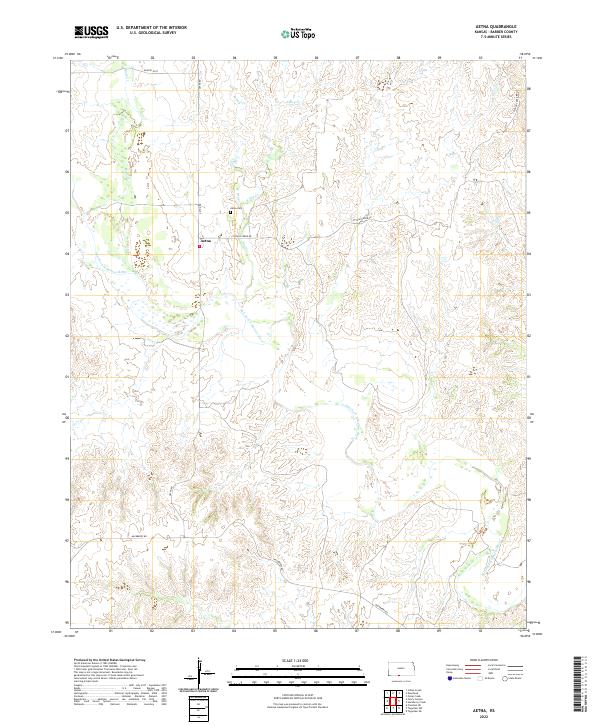 Aetna topographic map thumbnail