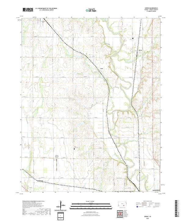 Akron topographic map thumbnail