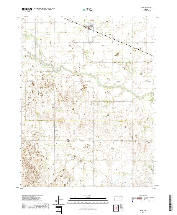 Alden topographic map thumbnail