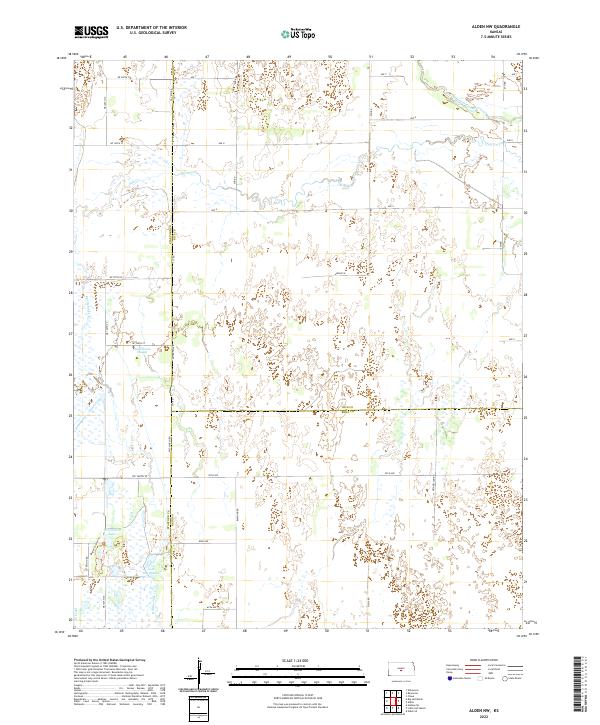 Alden NW topographic map thumbnail