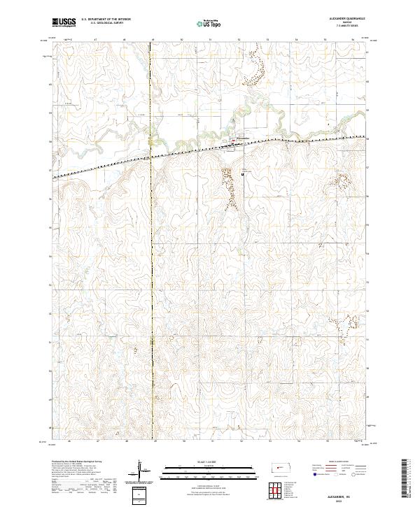 Alexander topographic map thumbnail