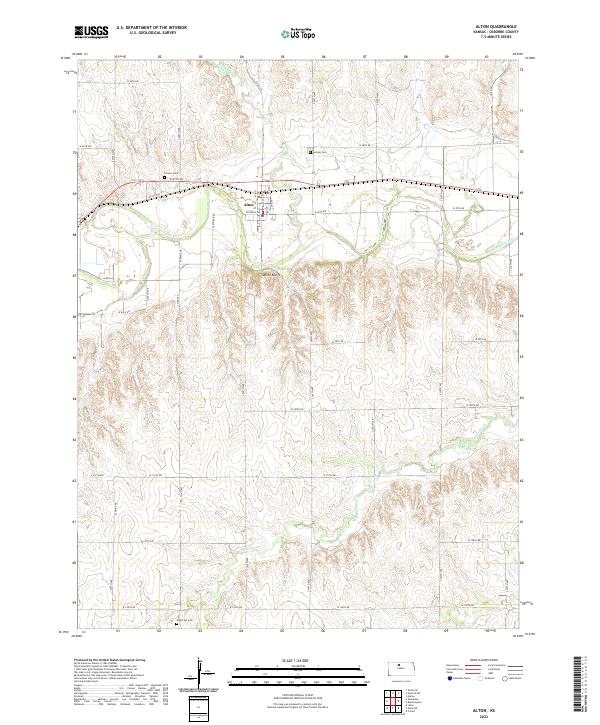 Alton topographic map thumbnail