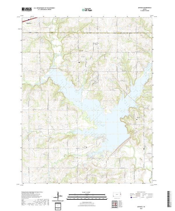 Antioch topographic map thumbnail
