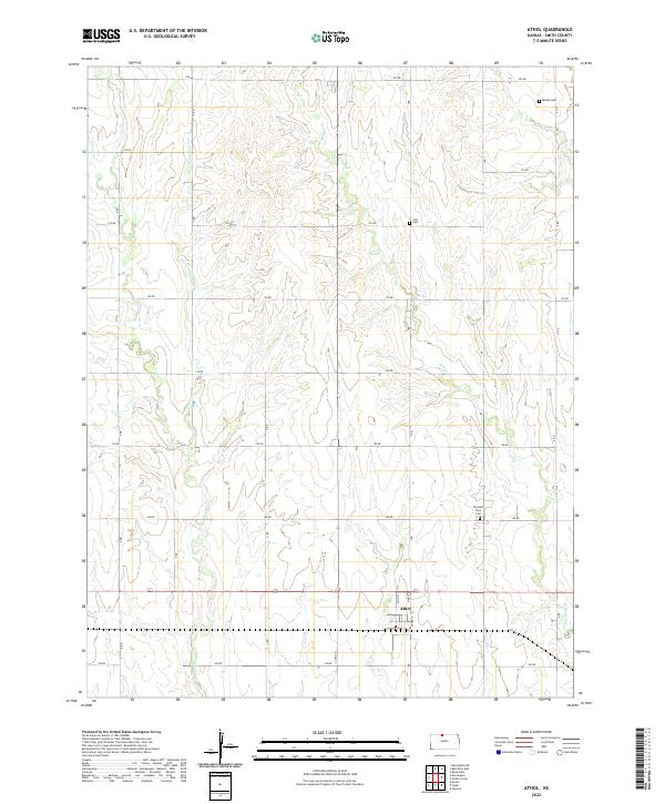 Athol topographic map thumbnail