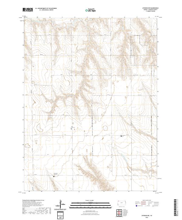 Atwood NW topographic map thumbnail