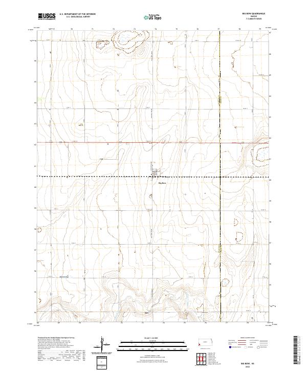 Big Bow topographic map thumbnail