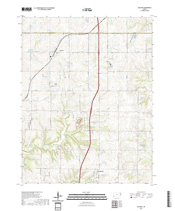 Bucyrus topographic map thumbnail
