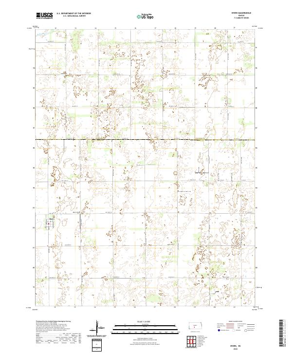 Byers topographic map thumbnail