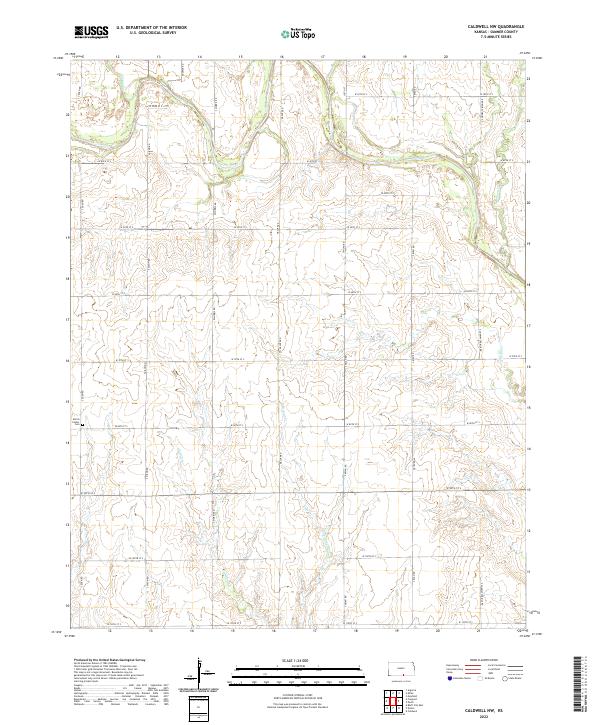 Caldwell NW topographic map thumbnail