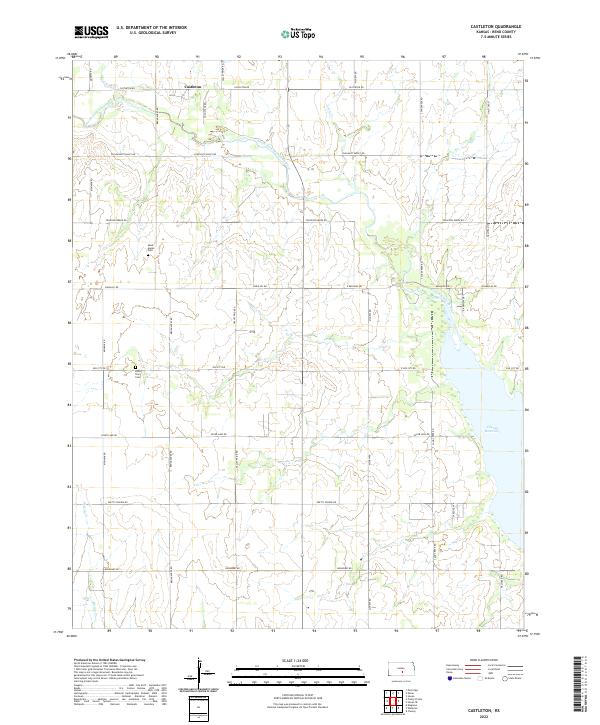 Castleton topographic map thumbnail