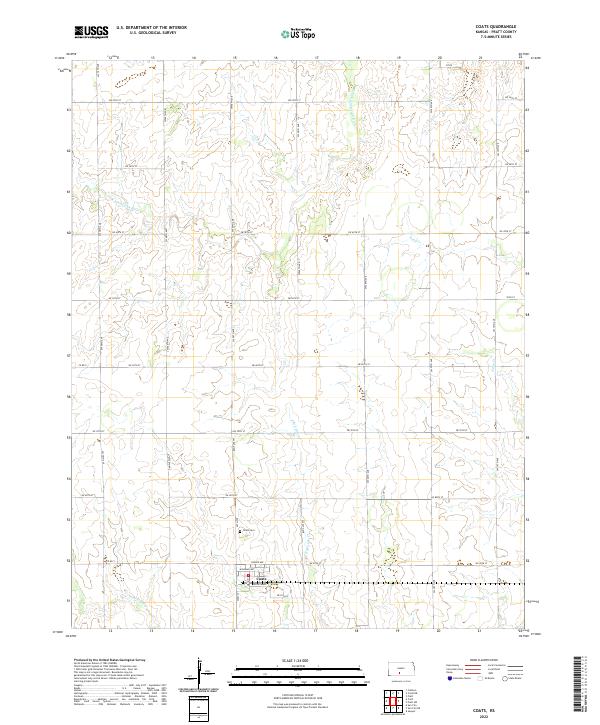 Coats topographic map thumbnail