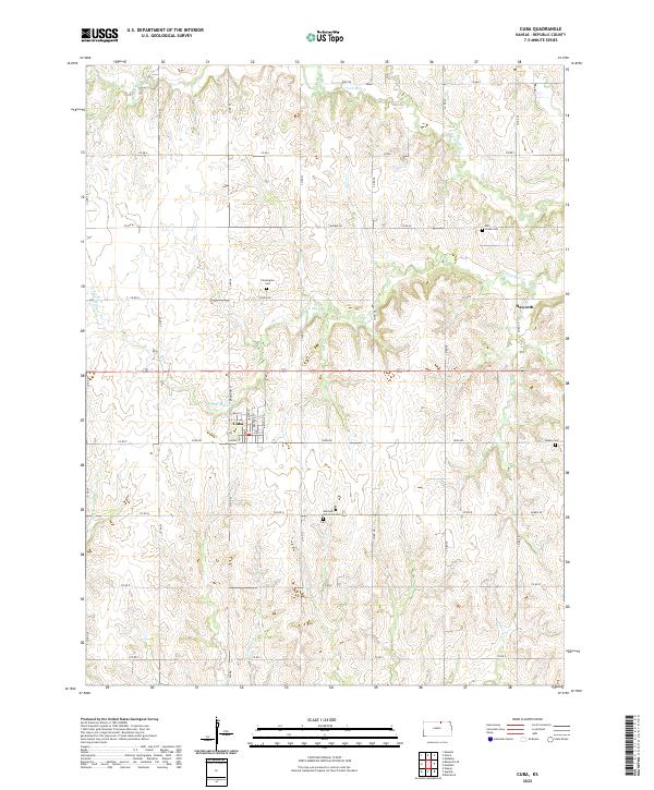 Cuba topographic map thumbnail