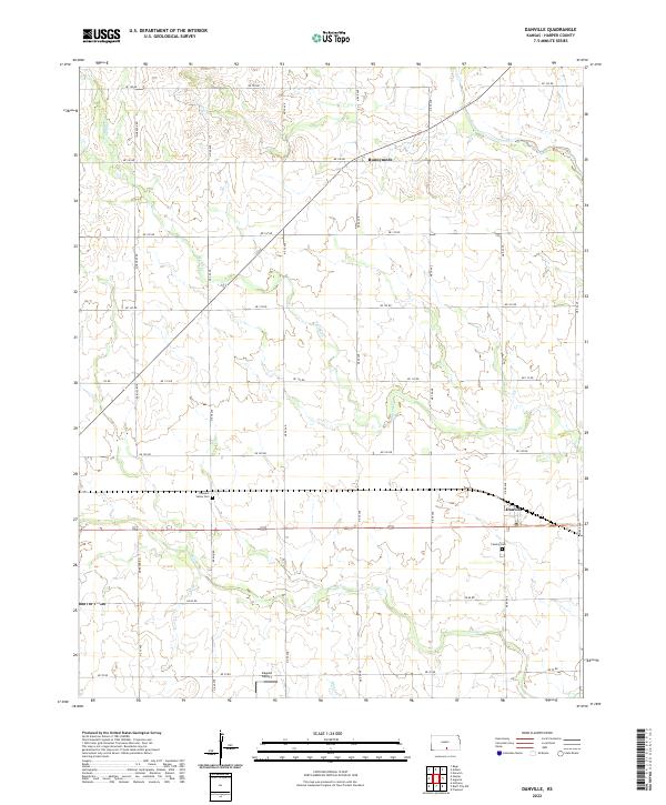 Danville topographic map thumbnail