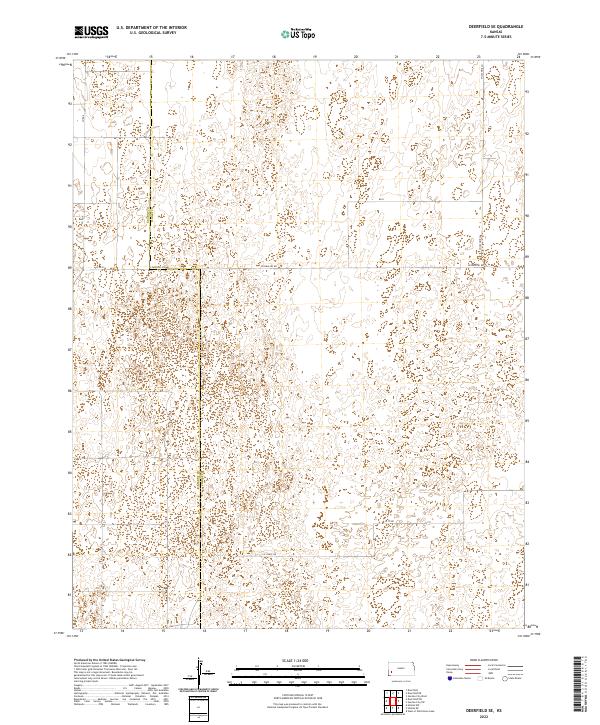 Deerfield SE topographic map thumbnail