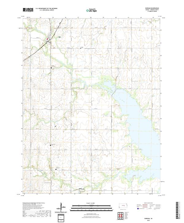 Durham topographic map thumbnail