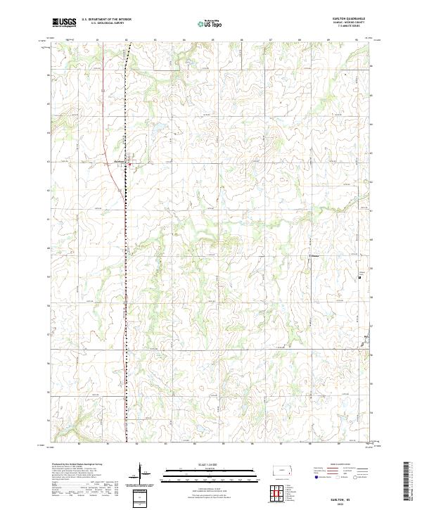 Earlton topographic map thumbnail