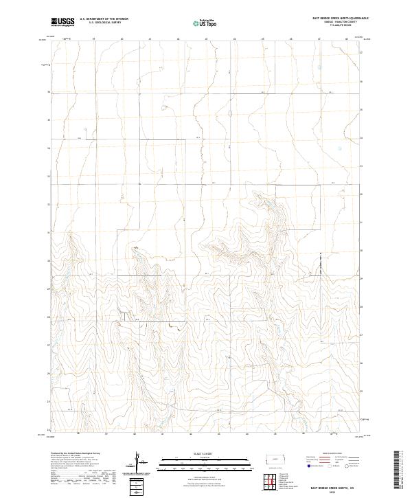 East Bridge Creek North topographic map thumbnail