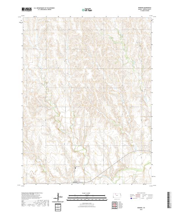 Edmond topographic map thumbnail