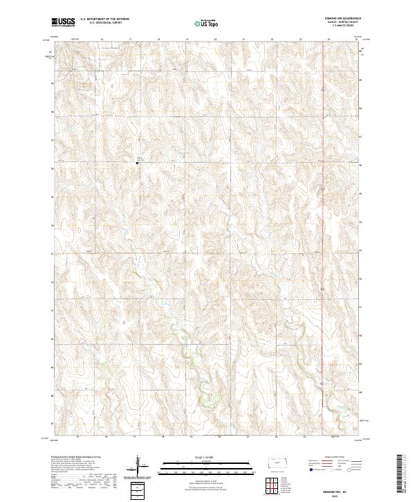 Edmond NW topographic map thumbnail