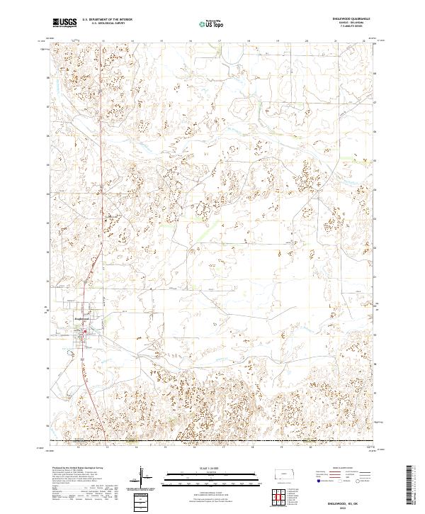 Englewood topographic map thumbnail