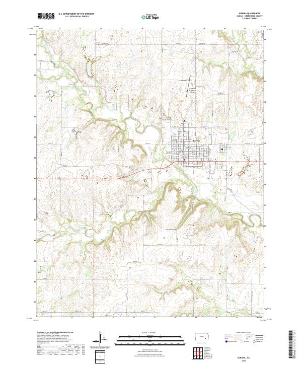Eureka topographic map thumbnail