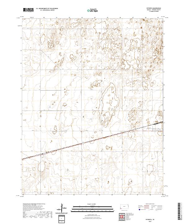 Feterita topographic map thumbnail