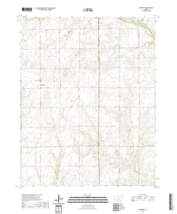Freeport topographic map thumbnail