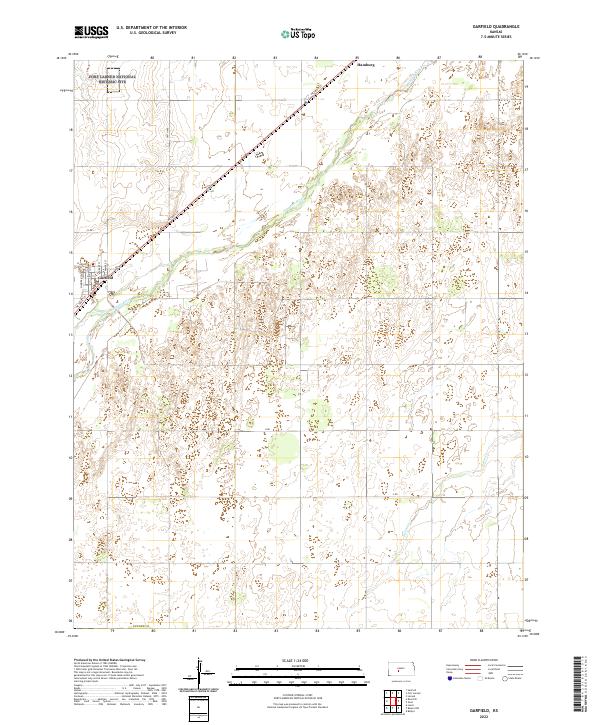 Garfield topographic map thumbnail