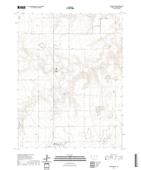 Goodland NW topographic map thumbnail