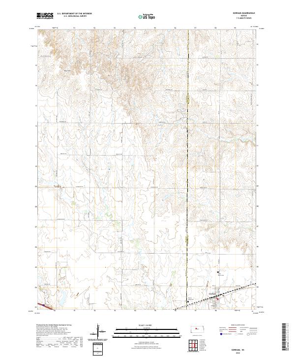 Gorham topographic map thumbnail