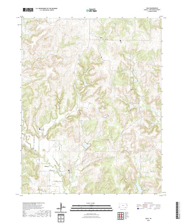 Hale topographic map thumbnail