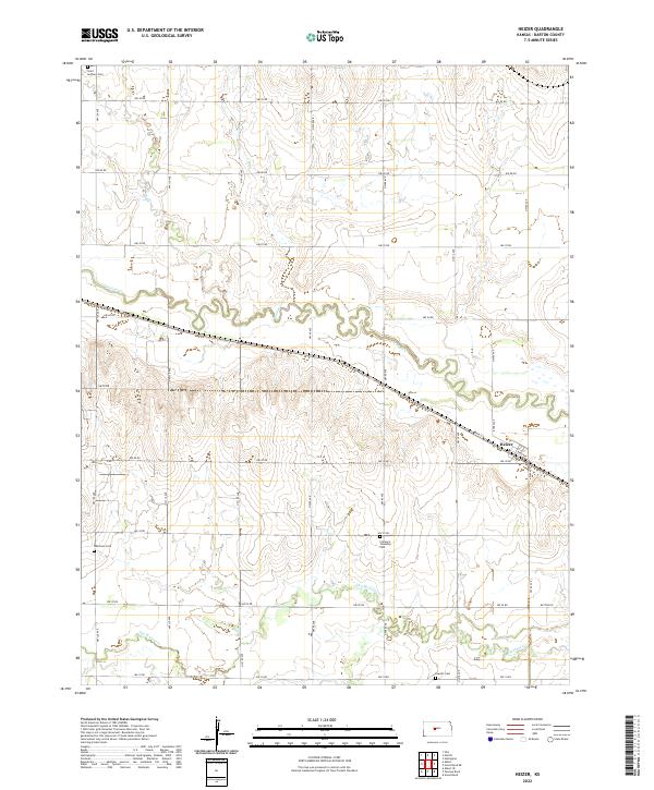 Heizer topographic map thumbnail