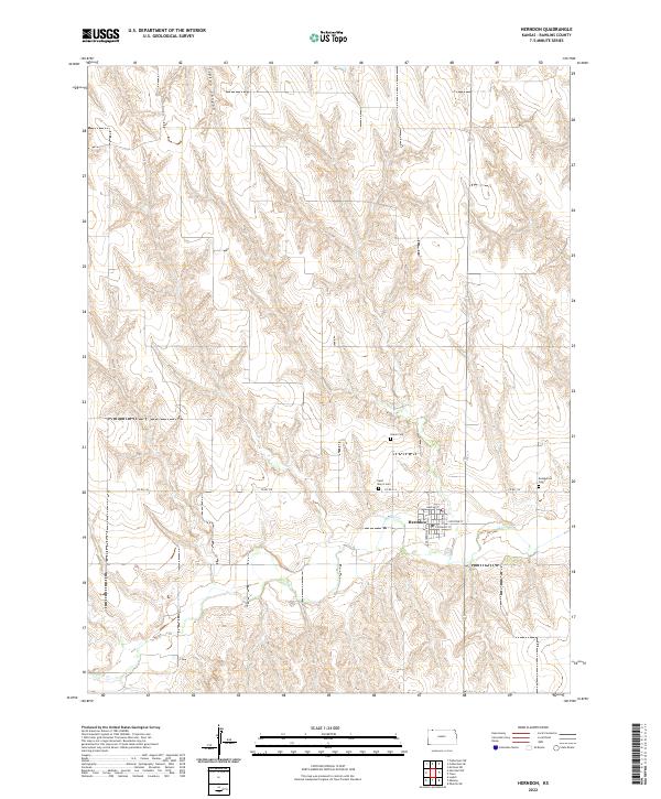 Herndon topographic map thumbnail