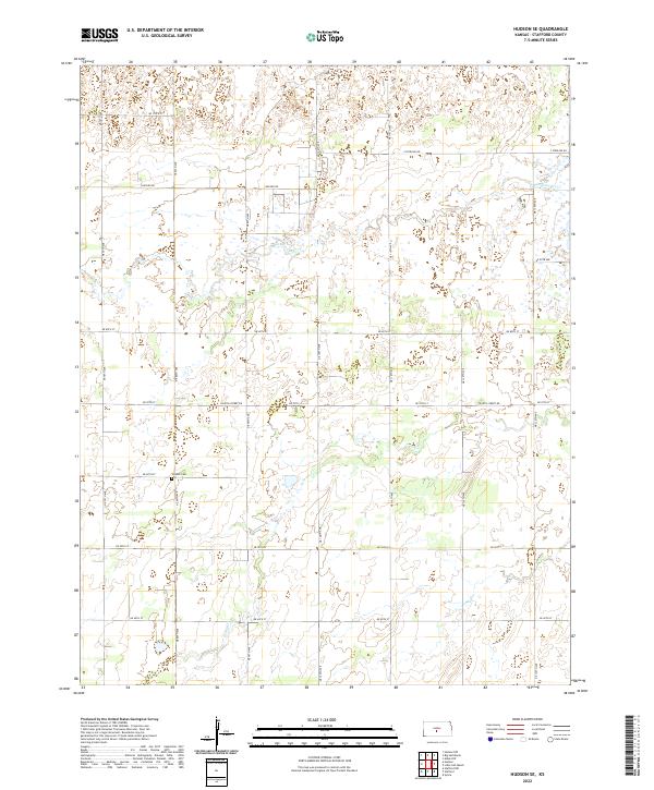 Hudson SE topographic map thumbnail