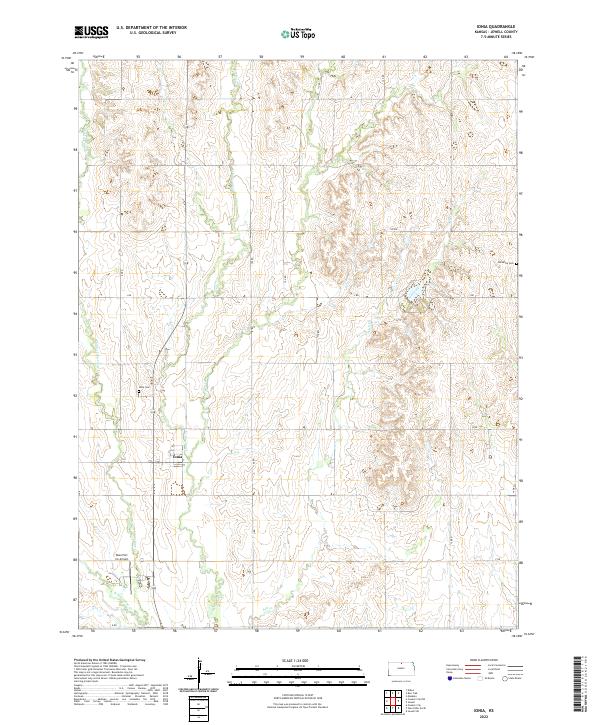 Ionia topographic map thumbnail