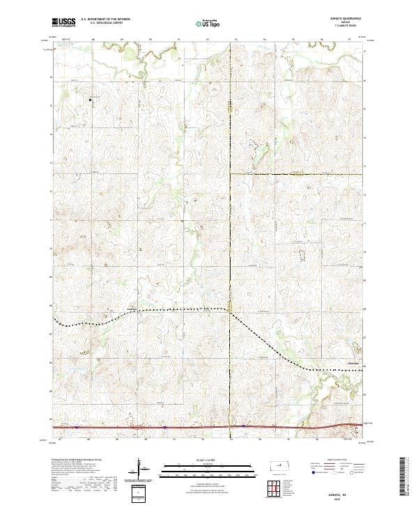 Juniata topographic map thumbnail