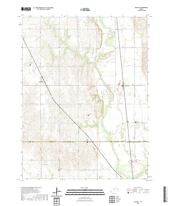 Kackley topographic map thumbnail