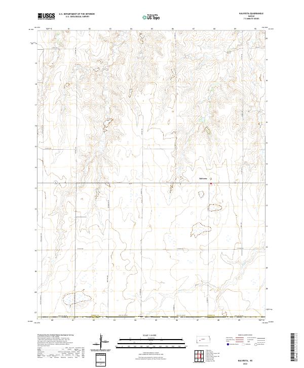 Kalvesta topographic map thumbnail