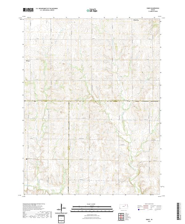 Kimeo topographic map thumbnail