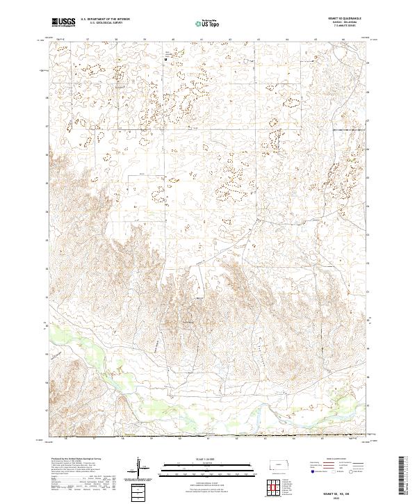 Kismet SE topographic map thumbnail