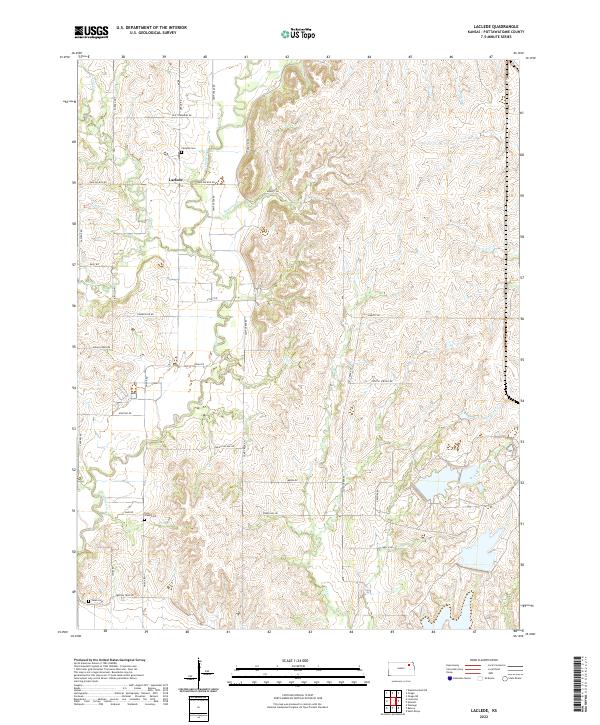 Laclede topographic map thumbnail
