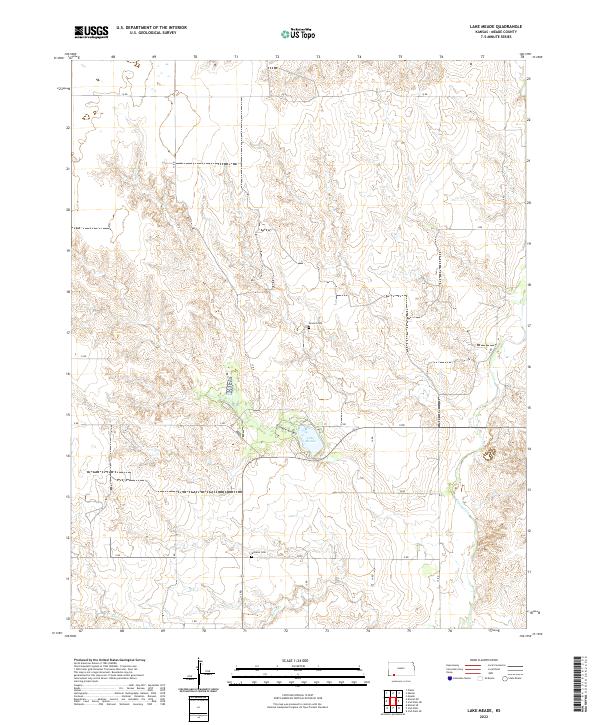 Lake Meade topographic map thumbnail