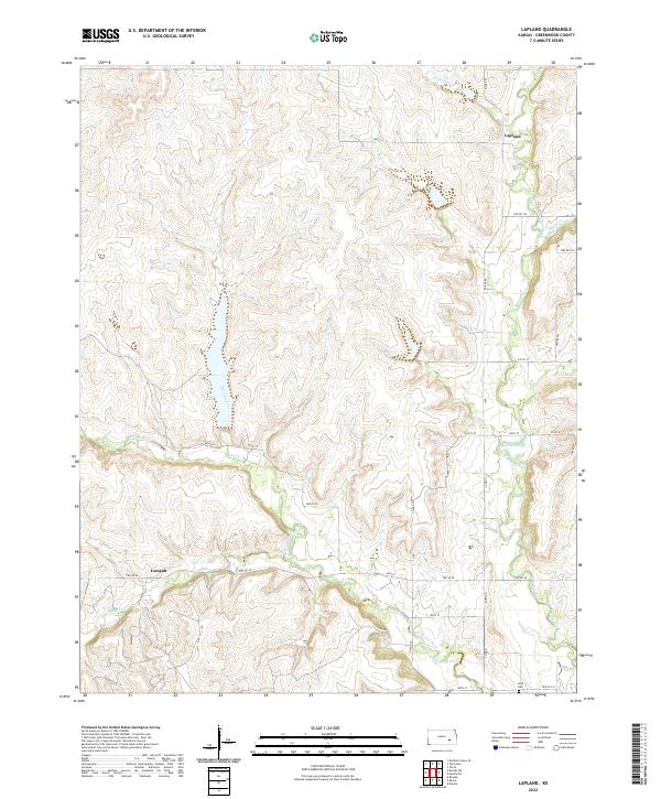 Lapland topographic map thumbnail