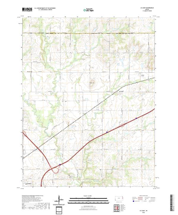 Le Loup topographic map thumbnail