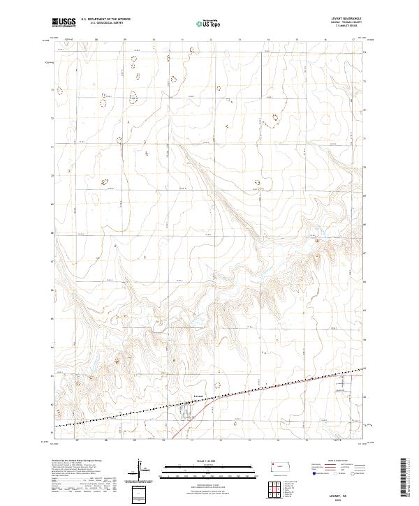 Levant topographic map thumbnail