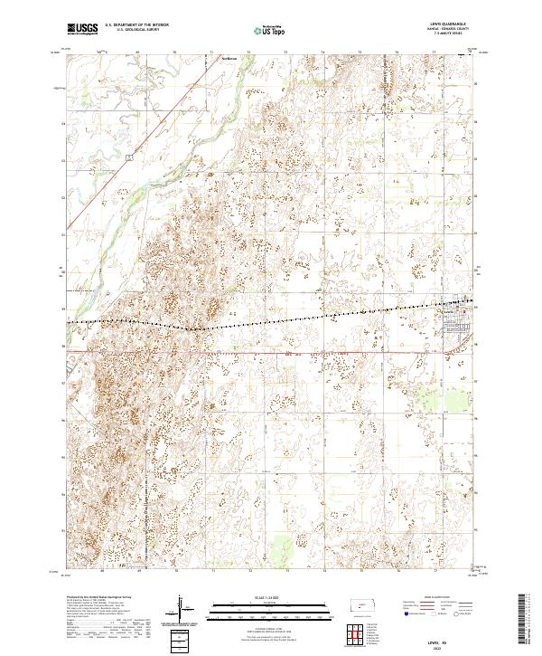 Lewis topographic map thumbnail